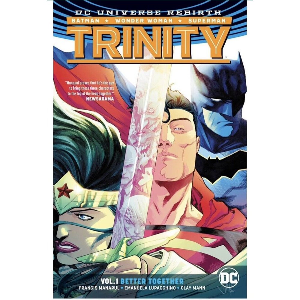 DC COMICS Trinity TP Trade Paperback Vol 01 Better Together (Rebirth) New